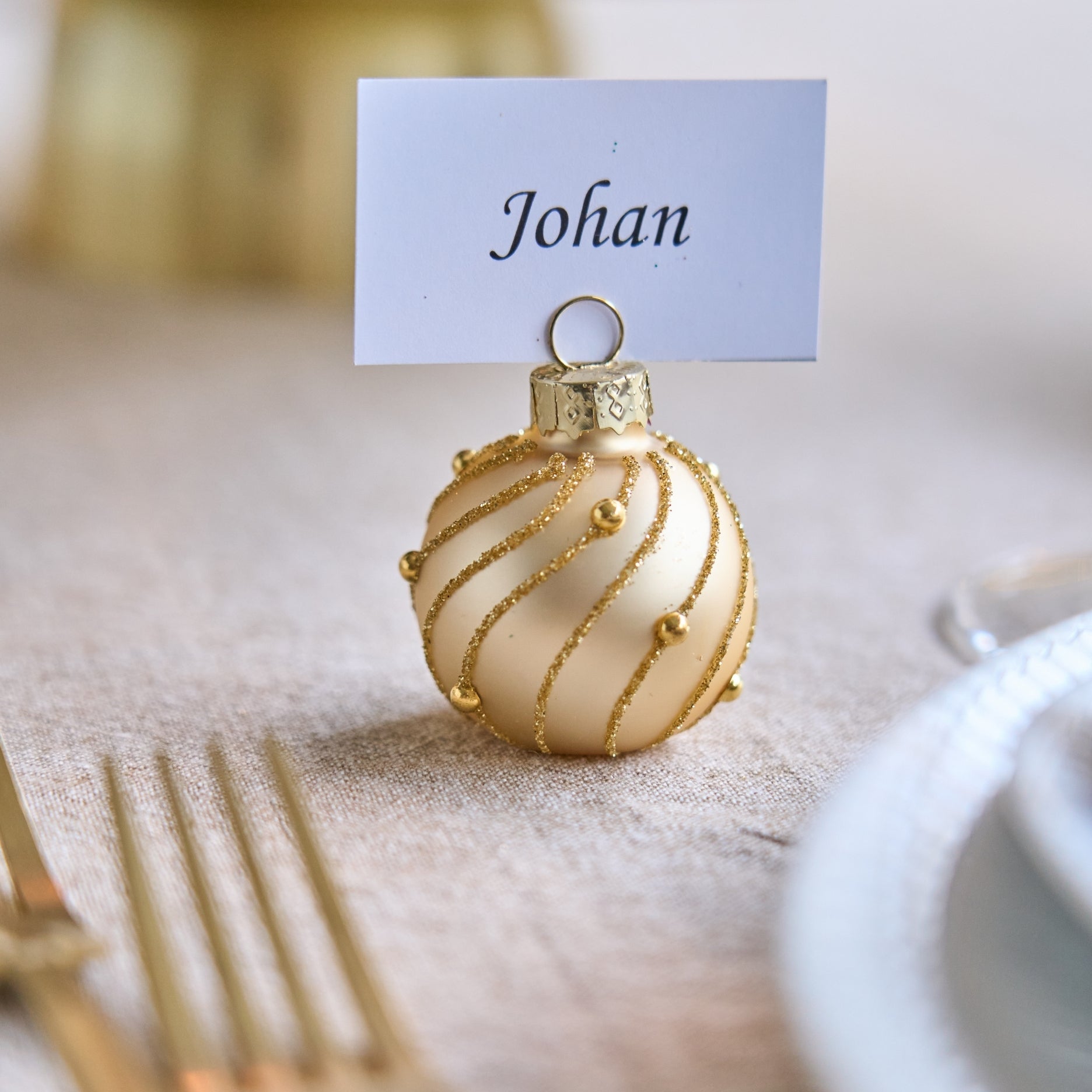 Julebordkortholder 6 stk.